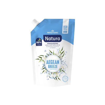 Refill sapun lichid NATURA AEGEAN BREEZE 750ml