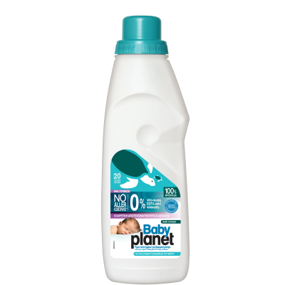 Detergent lichid pentru rufe bebelusi BABY PLANET 20 spalari 1160ml