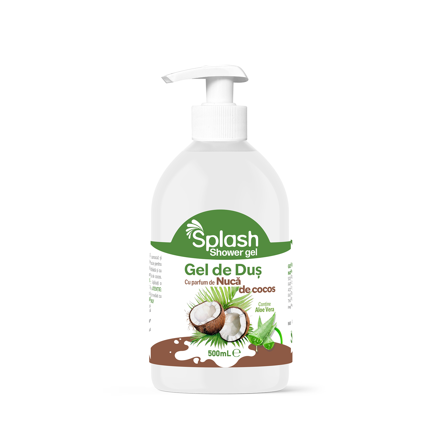 Gel de dus parfum cocos 500ml SPLASH