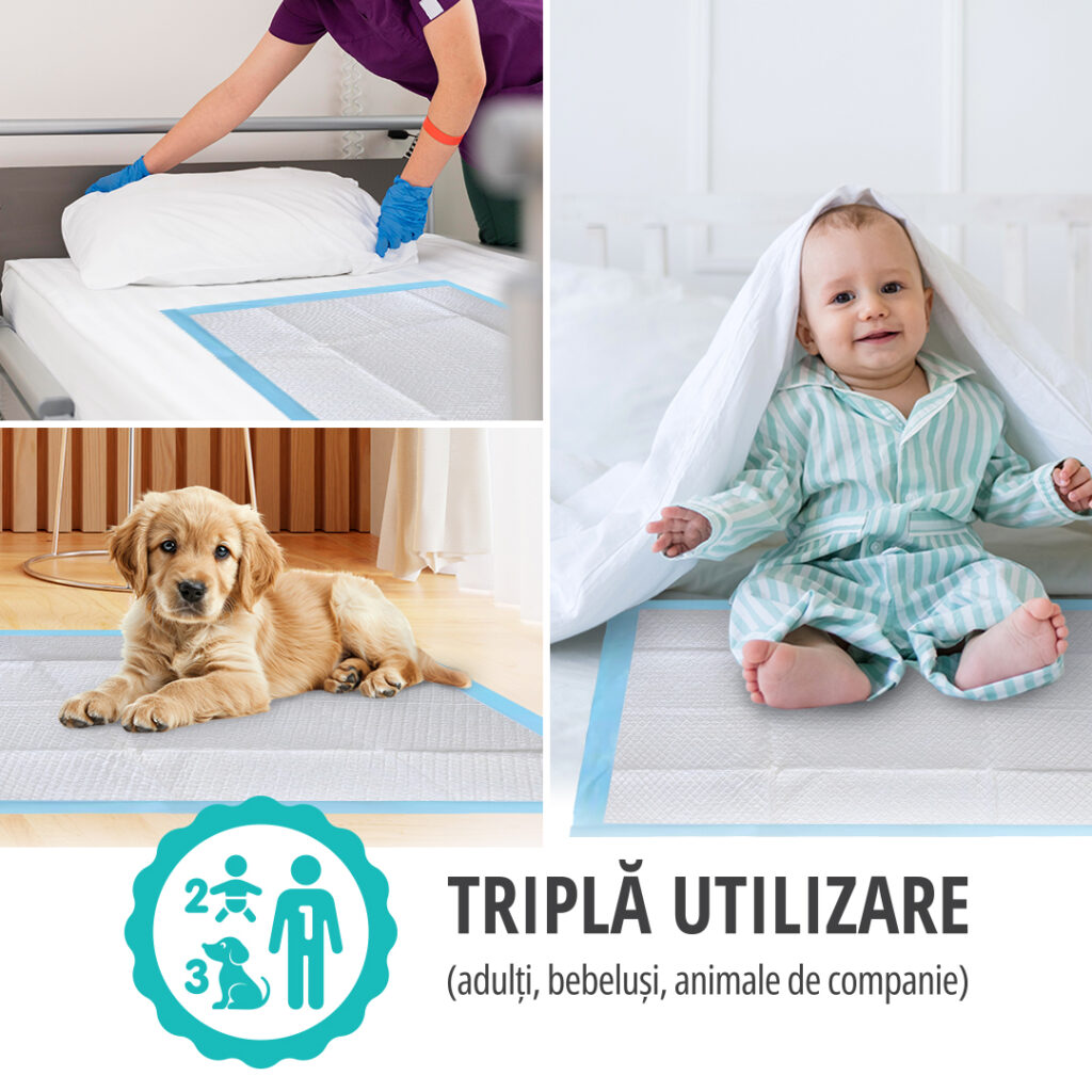 Aleze incontinenta 60*90cm 10 buc/pachet EASYCARE – Dasco Distribution