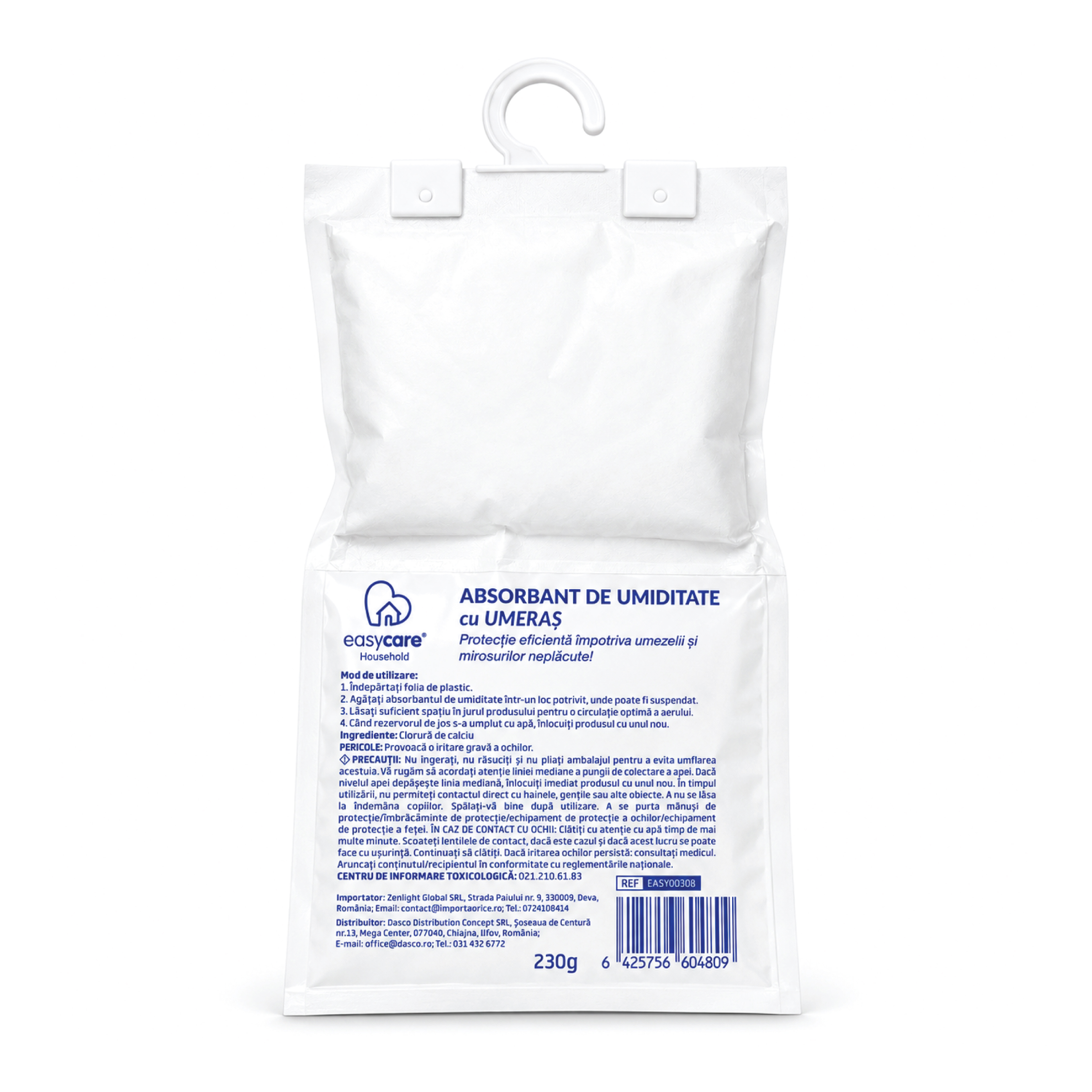 Absorbant de umiditate cu umeras EASYCARE HOUSEHOLD, 230 g - imagine 2